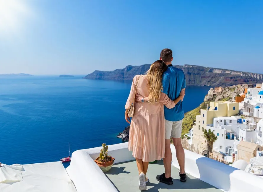 9076 greek islands sunset